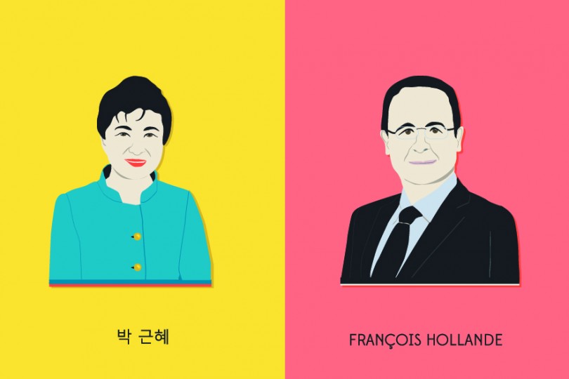 Laure Marchal | Cartes postales pour 2015- 2016 année France - Corée | image 7